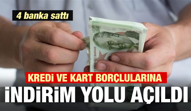 4 Banka Alacaklarini Satti Kredi Ve Kart Borclularina Indirim Yolu Acildi Ekonomi Haberleri